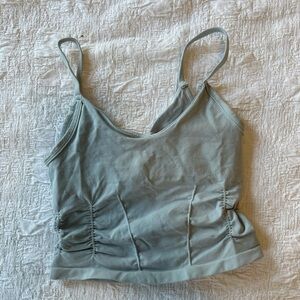 FP Movement good karma ruched crop tank